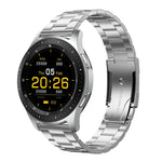 W68 Touch screen da 1,54 pollici IP67 Bracciale intelligente impermeabile, supporto monitoraggio dell'ossigeno nel sangue / chiamata Bluetooth / monitoraggio della frequenza cardiaca, stile: cinturino in acciaio