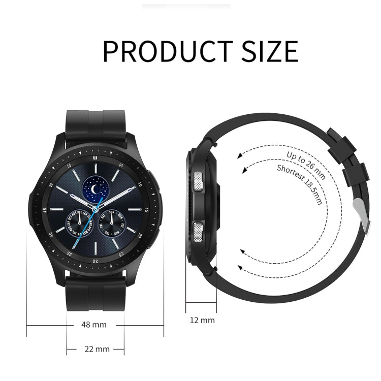 W68 Touch screen da 1,54 pollici IP67 Bracciale intelligente impermeabile, supporto monitoraggio dell'ossigeno nel sangue / chiamata Bluetooth / monitoraggio della frequenza cardiaca, stile: cinturino in acciaio