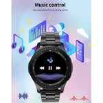 W68 Touch screen da 1,54 pollici IP67 Bracciale intelligente impermeabile, supporto monitoraggio dell'ossigeno nel sangue / chiamata Bluetooth / monitoraggio della frequenza cardiaca, stile: cinturino in acciaio