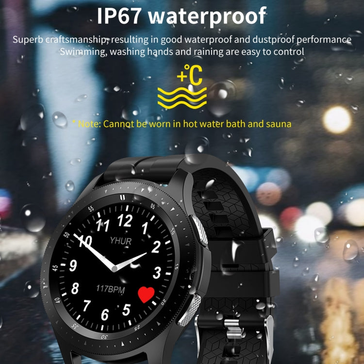W68 Touch screen da 1,54 pollici IP67 Bracciale intelligente impermeabile, supporto monitoraggio dell'ossigeno nel sangue / chiamata Bluetooth / monitoraggio della frequenza cardiaca, stile: cinturino in acciaio