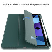 Custodia in pelle Mutural Pinyue Series PC + TPU orizzontale con supporto e slot per penna e funzione Sleep / Wake-up per iPad Air (2020) 10.9, For iPad Air 2022 / 2020 10.9