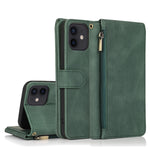 Custodia portafoglio in pelle per iPhone 12 Pro Max