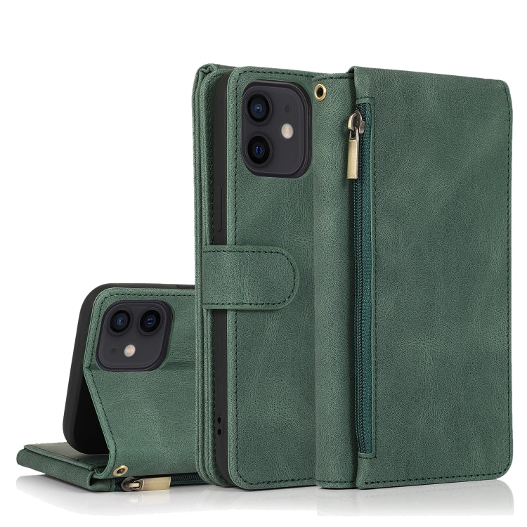 Custodia portafoglio in pelle per iPhone 12 Pro Max