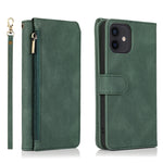 Custodia portafoglio in pelle per iPhone 12 Pro Max