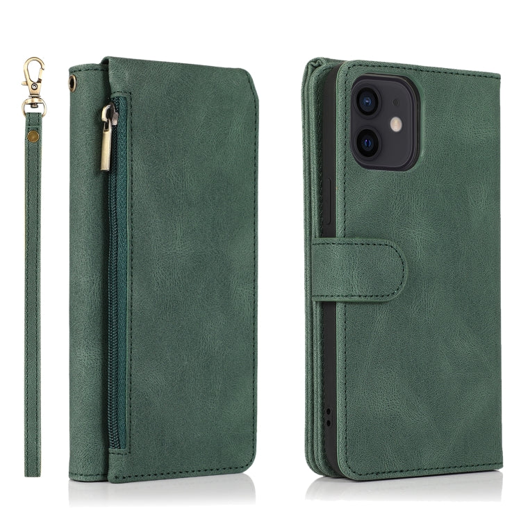 Custodia portafoglio in pelle per iPhone 12 Pro Max