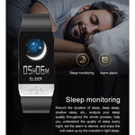 T1S schermo da 1,14 pollici IP67 braccialetto intelligente impermeabile, supporto monitoraggio dell'ossigeno nel sangue / monitoraggio della temperatura corporea / monitoraggio della frequenza cardiaca
