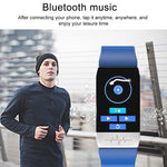 T1S schermo da 1,14 pollici IP67 braccialetto intelligente impermeabile, supporto monitoraggio dell'ossigeno nel sangue / monitoraggio della temperatura corporea / monitoraggio della frequenza cardiaca
