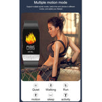 T1S schermo da 1,14 pollici IP67 braccialetto intelligente impermeabile, supporto monitoraggio dell'ossigeno nel sangue / monitoraggio della temperatura corporea / monitoraggio della frequenza cardiaca
