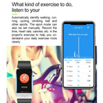 T1S schermo da 1,14 pollici IP67 braccialetto intelligente impermeabile, supporto monitoraggio dell'ossigeno nel sangue / monitoraggio della temperatura corporea / monitoraggio della frequenza cardiaca