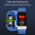 T1S schermo da 1,14 pollici IP67 braccialetto intelligente impermeabile, supporto monitoraggio dell'ossigeno nel sangue / monitoraggio della temperatura corporea / monitoraggio della frequenza cardiaca