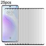 Pellicola in vetro temperato a schermo intero con bordo curvo 3D da 25 pezzi, For Huawei nova 8 5G / nova 9 (25 PCS), For Huawei nova 8 Pro 5G / nova 9 Pro (25 PCS), For vivo X60 Pro / X60 Pro+ / X60t Pro+ (25 PCS)