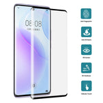 Pellicola in vetro temperato a schermo intero con bordo curvo 3D da 25 pezzi, For Huawei nova 8 5G / nova 9 (25 PCS), For Huawei nova 8 Pro 5G / nova 9 Pro (25 PCS), For vivo X60 Pro / X60 Pro+ / X60t Pro+ (25 PCS)