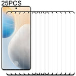 Pellicola in vetro temperato a schermo intero con bordo curvo 3D da 25 pezzi, For Huawei nova 8 5G / nova 9 (25 PCS), For Huawei nova 8 Pro 5G / nova 9 Pro (25 PCS), For vivo X60 Pro / X60 Pro+ / X60t Pro+ (25 PCS)