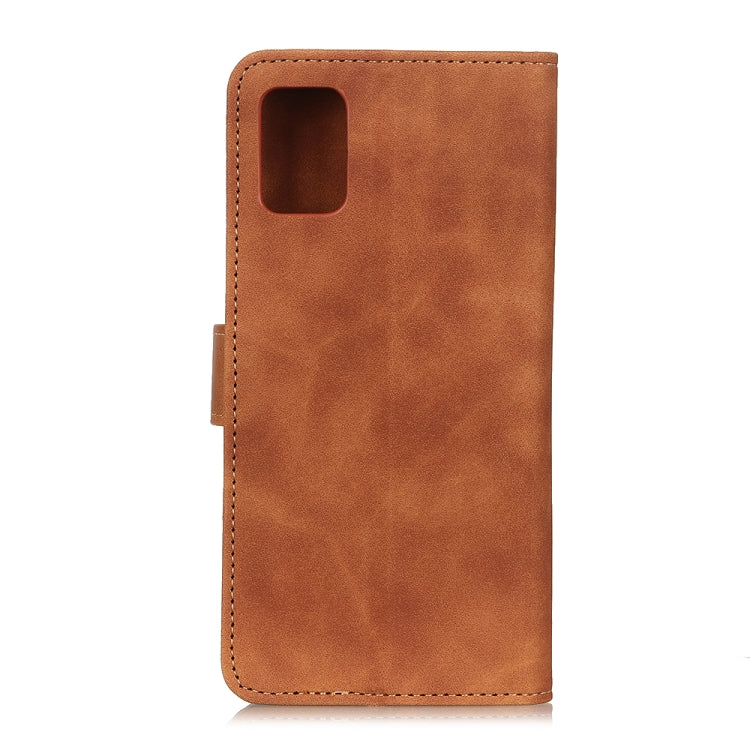 Per Xiaomi Redmi 9T / Note 9 4G KHAZNEH Retro Texture PU + TPU Custodia in pelle a vibrazione orizzontale con supporto e slot per schede e portafoglio, For Xiaomi Redmi 9T / Note 9 4G