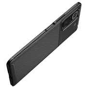 Custodia in TPU antiurto con trama in fibra di carbonio, For OPPO Realme C20, For Xiaomi Redmi Note 10 Pro