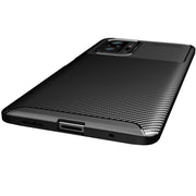 Custodia in TPU antiurto con trama in fibra di carbonio, For OPPO Realme C20, For Xiaomi Redmi Note 10 Pro