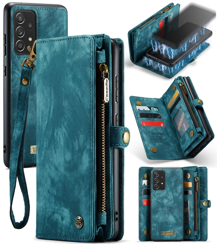 Custodia portafoglio in pelle per Samsung Galaxy A52 5G