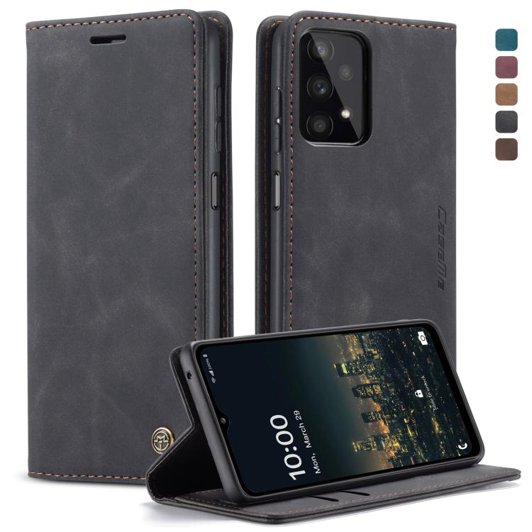 Custodia portafoglio in pelle con flip per Samsung Galaxy A52 5G