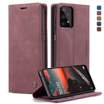 Custodia portafoglio in pelle con flip per Samsung Galaxy A52 5G