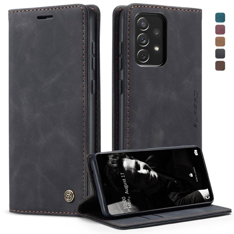 Custodia portafoglio in pelle con flip per Samsung Galaxy A52 5G