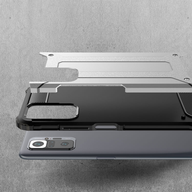 Custodia combinata TPU + PC per Xiaomi Redmi Note 10 Pro