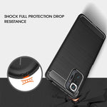Custodia TPU fibra di carbonio per Xiaomi Redmi Note 10 Pro