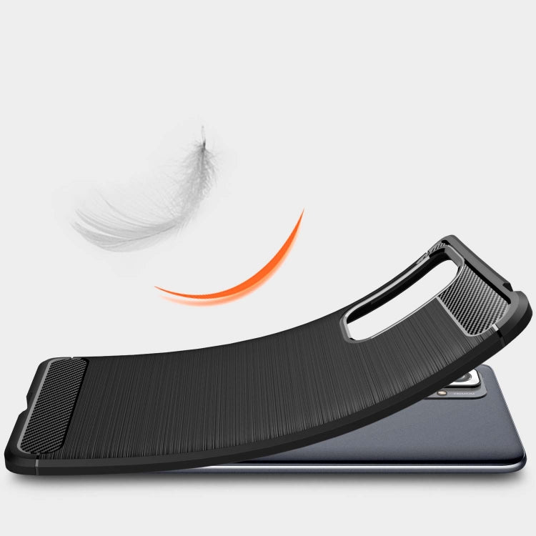 Custodia TPU fibra di carbonio per Xiaomi Redmi Note 10 Pro