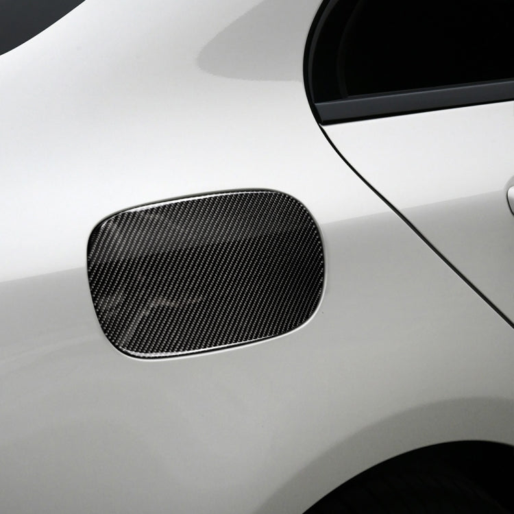 Adesivo decorativo per tappo serbatoio carburante in fibra di carbonio per Mercedes-Benz Classe C W205 2015-2018, guida sinistra e destra universale, Solid Color Fuel Tank Cap, Fuel Tank Cap