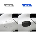 Adesivo decorativo per tappo serbatoio carburante in fibra di carbonio per Mercedes-Benz Classe C W205 2015-2018, guida sinistra e destra universale, Solid Color Fuel Tank Cap, Fuel Tank Cap