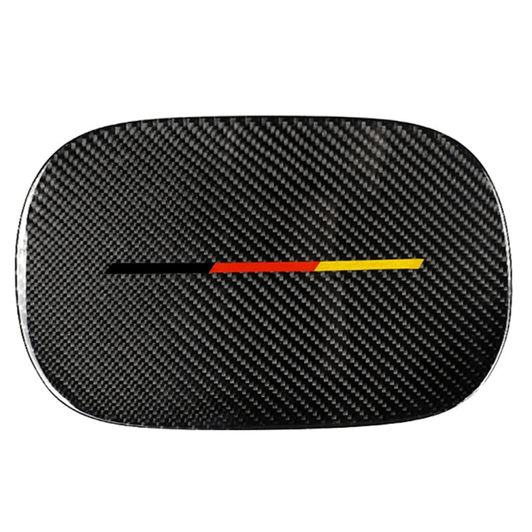 Adesivo decorativo per tappo serbatoio carburante in fibra di carbonio per Mercedes-Benz Classe C W205 2015-2018, guida sinistra e destra universale, Solid Color Fuel Tank Cap, Fuel Tank Cap