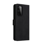 Tinta unita Skin Feel Fibbia magnetica Flip orizzontale Custodia in pelle PU con struttura in vitello con supporto e slot per schede e portafoglio, For OnePlus 9, For OnePlus 9 Pro, For ZTE Axon 20 5G / A20 5G