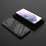 Custodia TPU antiurto con supporto per Samsung Galaxy M31