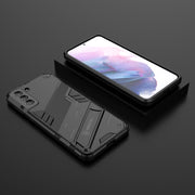 Custodia TPU antiurto con supporto per Samsung Galaxy M31