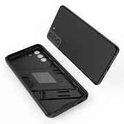 Custodia TPU antiurto con supporto per Samsung Galaxy M31