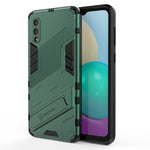 Custodia TPU antiurto con supporto per Samsung Galaxy M31
