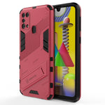 Custodia TPU antiurto con supporto per Samsung Galaxy M31