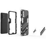 Punk Armor 2 in 1 PC + custodia antiurto in TPU con supporto invisibile, For OPPO A93 5G, For OPPO A53 4G, For OPPO F17 Pro