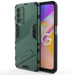 Punk Armor 2 in 1 PC + custodia antiurto in TPU con supporto invisibile, For OPPO A93 5G, For OPPO A53 4G, For OPPO F17 Pro