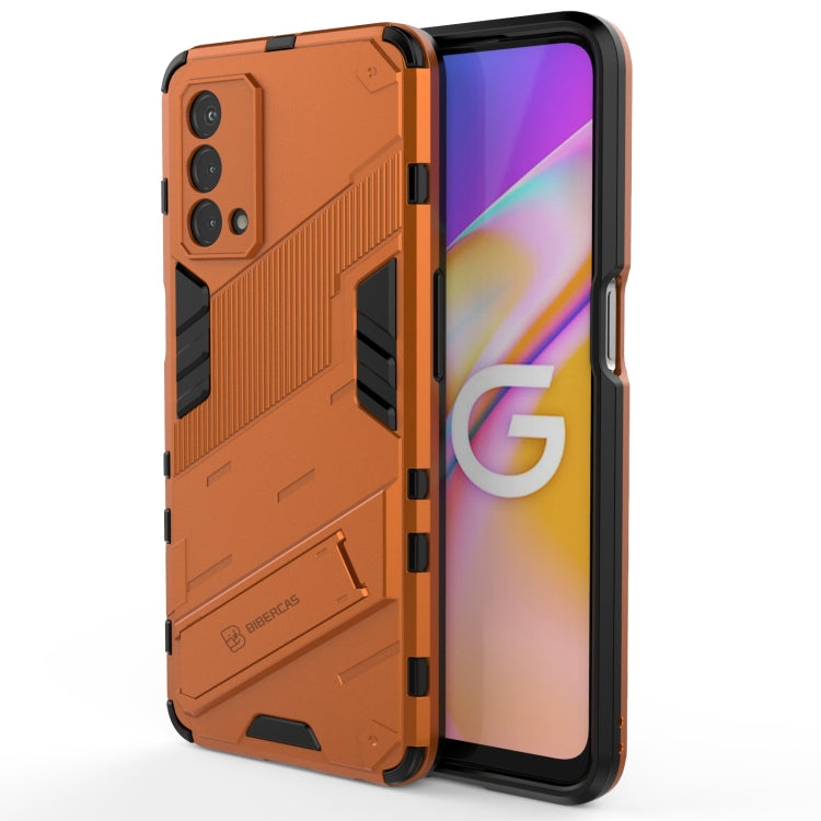 Punk Armor 2 in 1 PC + custodia antiurto in TPU con supporto invisibile, For OPPO A93 5G, For OPPO A53 4G, For OPPO F17 Pro
