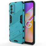 Punk Armor 2 in 1 PC + custodia antiurto in TPU con supporto invisibile, For OPPO A93 5G, For OPPO A53 4G, For OPPO F17 Pro