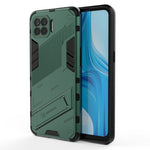 Punk Armor 2 in 1 PC + custodia antiurto in TPU con supporto invisibile, For OPPO A93 5G, For OPPO A53 4G, For OPPO F17 Pro