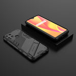 Punk Armor 2 in 1 PC + custodia antiurto in TPU con supporto invisibile, For Realme C15, For Realme 7 Pro, For Realme 7, For OPPO Reno5 5G
