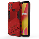 Punk Armor 2 in 1 PC + custodia antiurto in TPU con supporto invisibile, For OPPO Reno5 Pro+, For Realme V15, For OPPO Realme C15, For OPPO Realme 7 Pro, For OPPO Realme 7