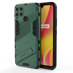 Punk Armor 2 in 1 PC + custodia antiurto in TPU con supporto invisibile, For OPPO Reno5 Pro+, For Realme V15, For OPPO Realme C15, For OPPO Realme 7 Pro, For OPPO Realme 7
