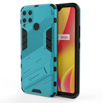 Punk Armor 2 in 1 PC + custodia antiurto in TPU con supporto invisibile, For Realme C15, For Realme 7 Pro, For Realme 7, For OPPO Reno5 5G