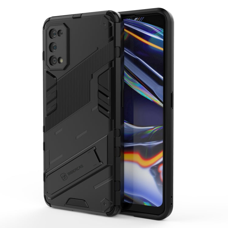 Punk Armor 2 in 1 PC + custodia antiurto in TPU con supporto invisibile, For Realme C15, For Realme 7 Pro, For Realme 7, For OPPO Reno5 5G