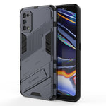 Punk Armor 2 in 1 PC + custodia antiurto in TPU con supporto invisibile, For OPPO Reno5 Pro+, For Realme V15, For OPPO Realme C15, For OPPO Realme 7 Pro, For OPPO Realme 7