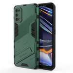 Punk Armor 2 in 1 PC + custodia antiurto in TPU con supporto invisibile, For OPPO Reno5 Pro+, For Realme V15, For OPPO Realme C15, For OPPO Realme 7 Pro, For OPPO Realme 7