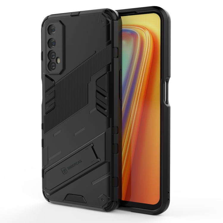 Punk Armor 2 in 1 PC + custodia antiurto in TPU con supporto invisibile, For Realme C15, For Realme 7 Pro, For Realme 7, For OPPO Reno5 5G