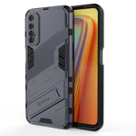 Punk Armor 2 in 1 PC + custodia antiurto in TPU con supporto invisibile, For OPPO Reno5 Pro+, For Realme V15, For OPPO Realme C15, For OPPO Realme 7 Pro, For OPPO Realme 7